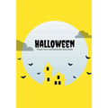 Halloween: Create Your Own Halloween Story Book, 100 Pages, Full Moon Yellow - Paperback