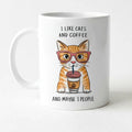 Orange Tabby Cat Mug – Funny Cat Coffee Mug | Ceramic Microwave Safe Cup