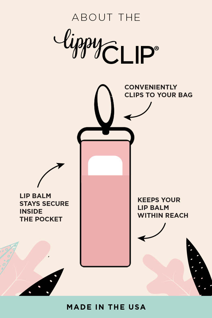 Bed of Roses LippyClip® Lip Balm Holder