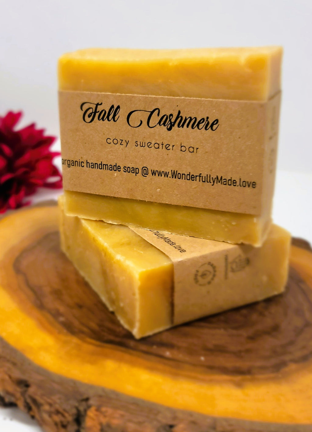 Fall Cashmere Soap Bar | Limited Edition | Natural | Handmade