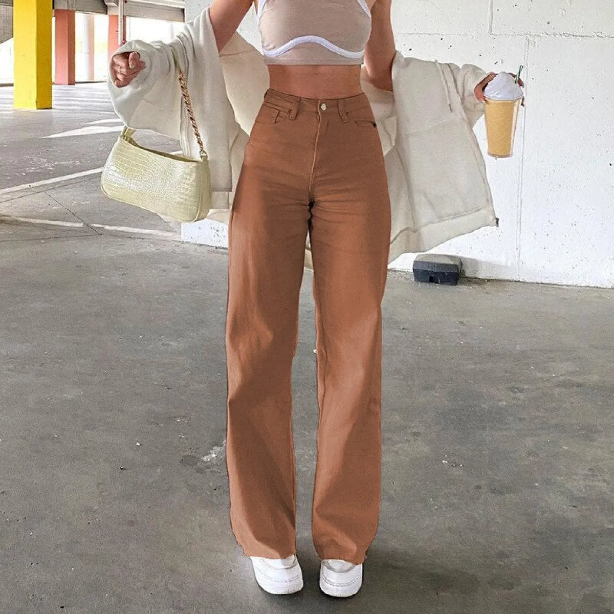 Korean Style Flare Jeans