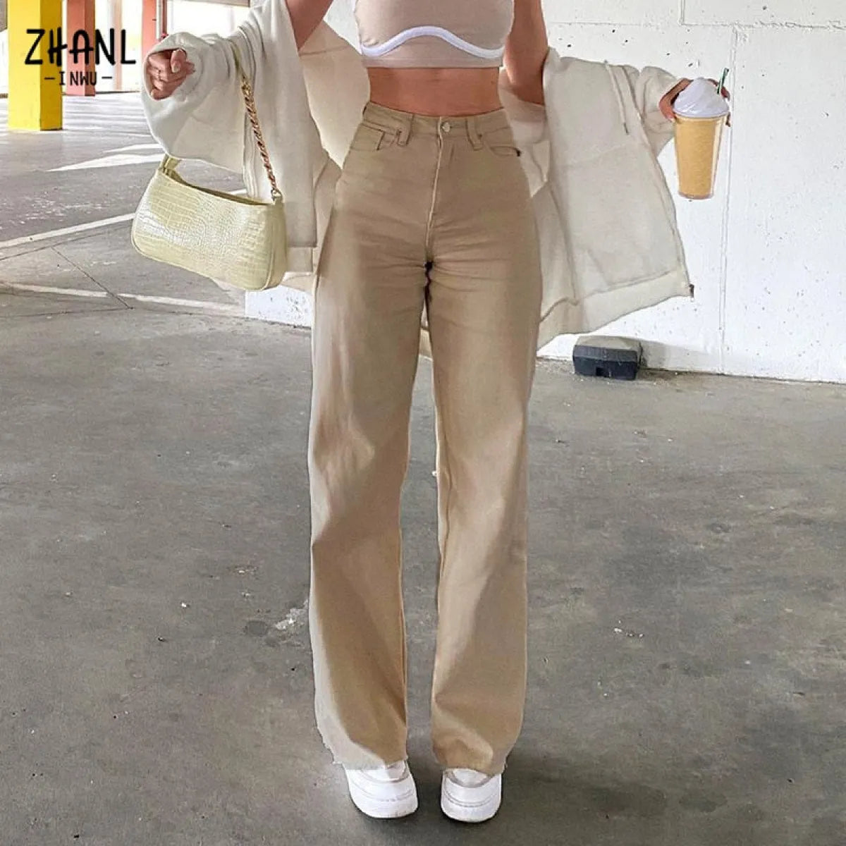 Korean Style Flare Jeans