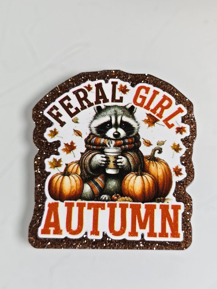 Bogg Bag Charms - Feral Girl Autumn