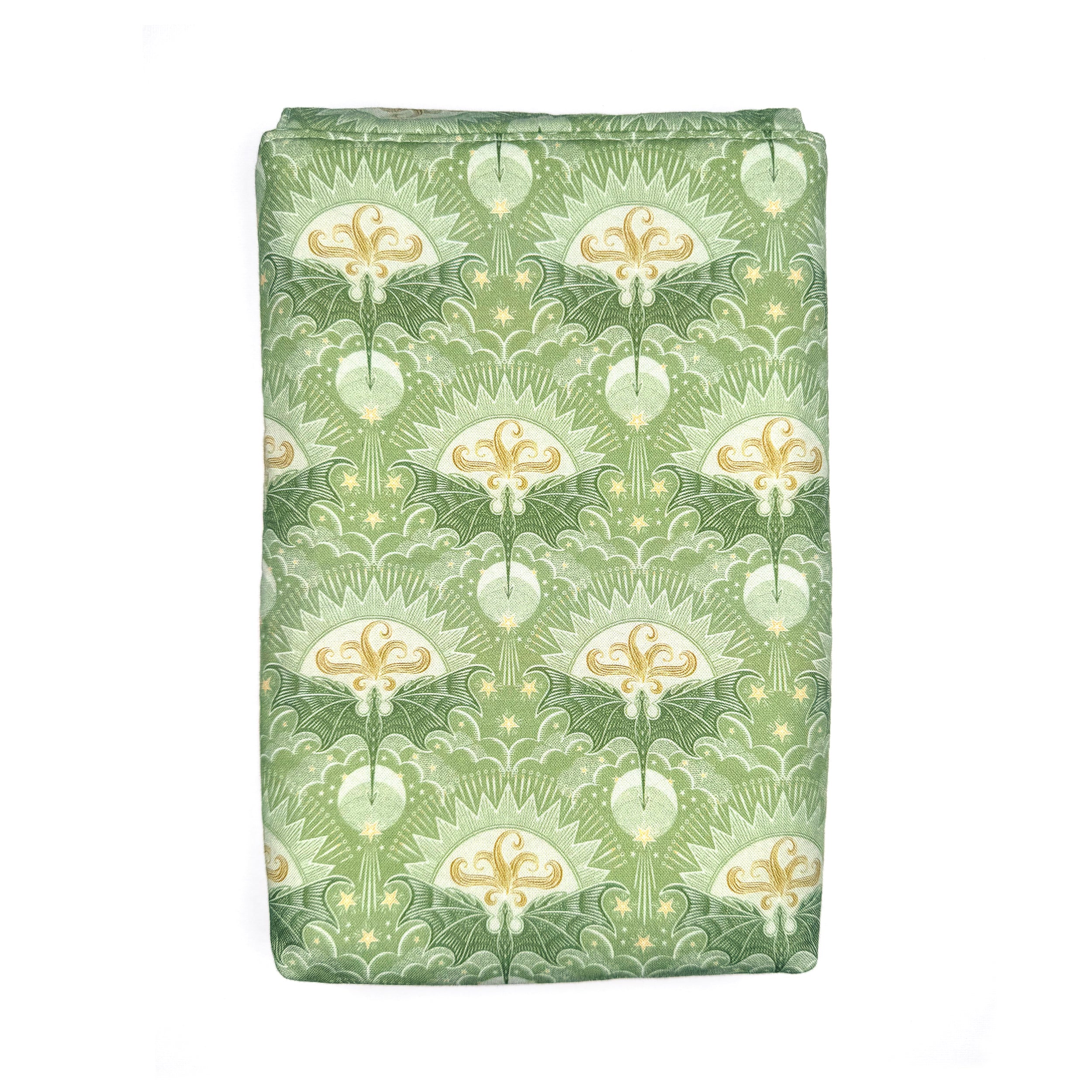 Book Sleeve | green dragons