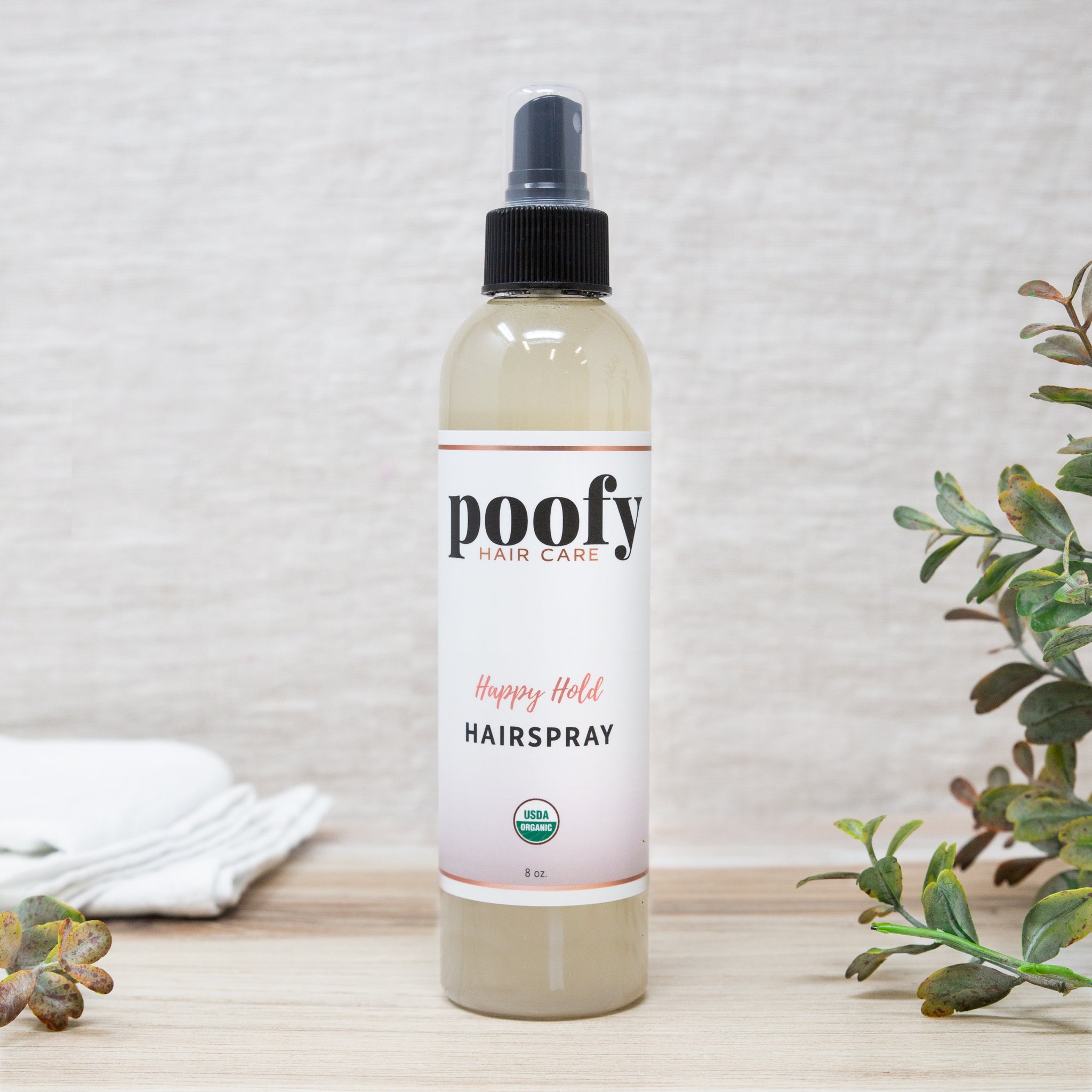 Happy Hold Hair Spray Organic