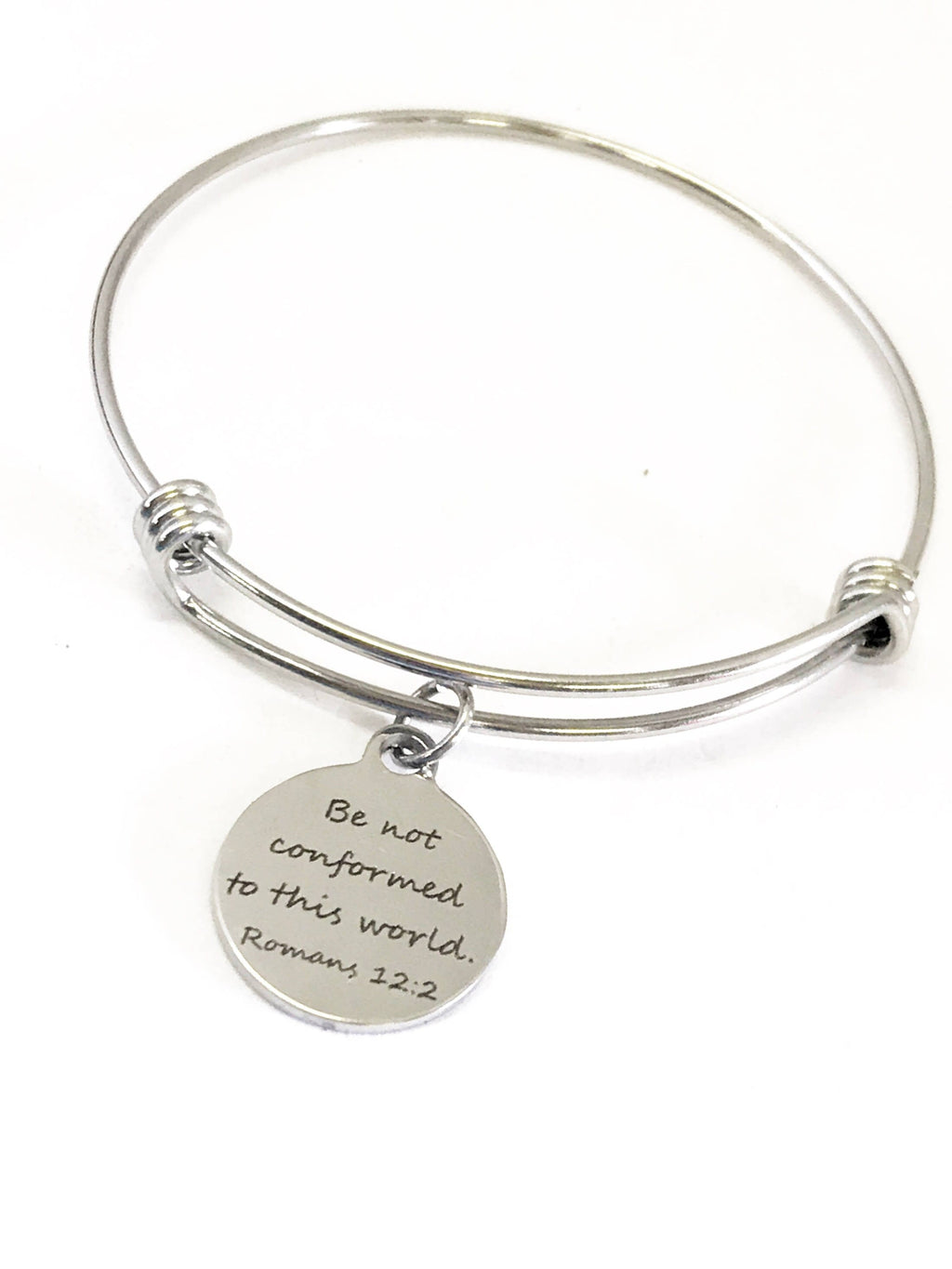 Christian Jewelry, Be Not Conformed To The World Bracelet, Romans 12 2 Bracelet, Christian Girls Group Gifts, Teen Girl Faith Gifts