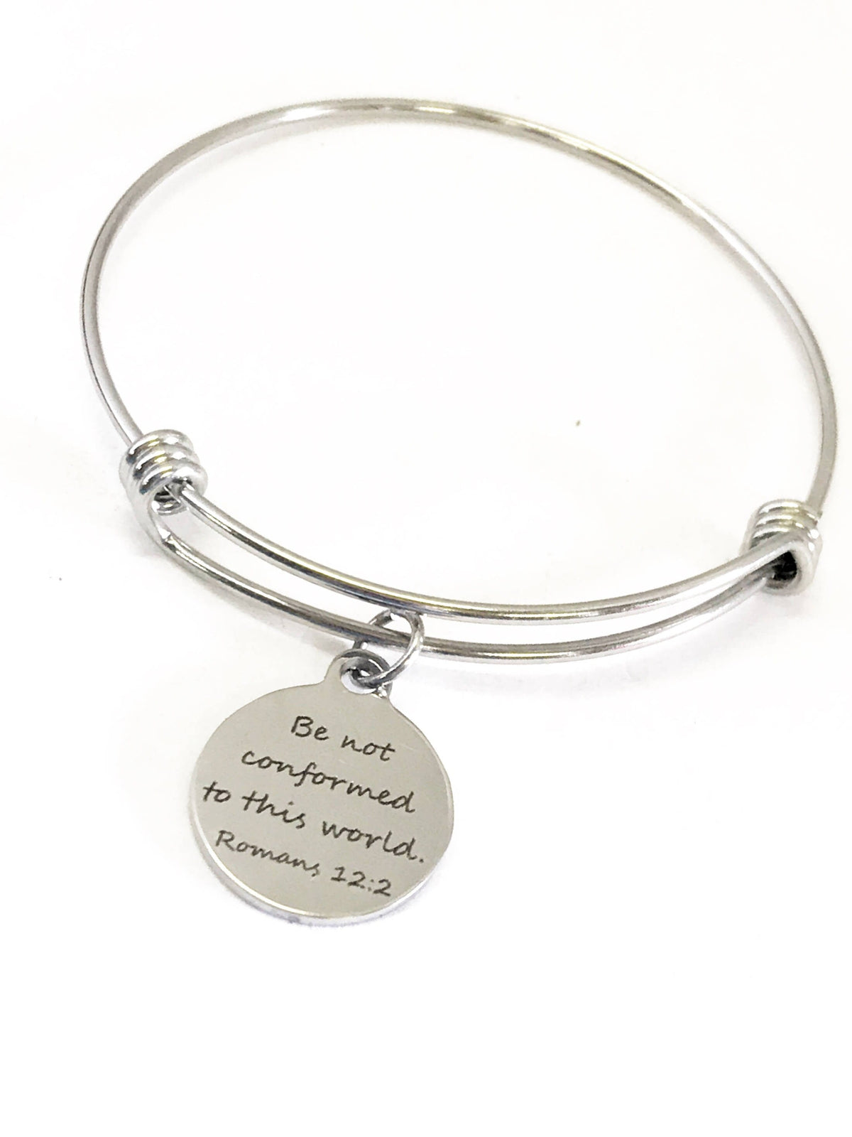 Christian Jewelry, Be Not Conformed To The World Bracelet, Romans 12 2 Bracelet, Christian Girls Group Gifts, Teen Girl Faith Gifts
