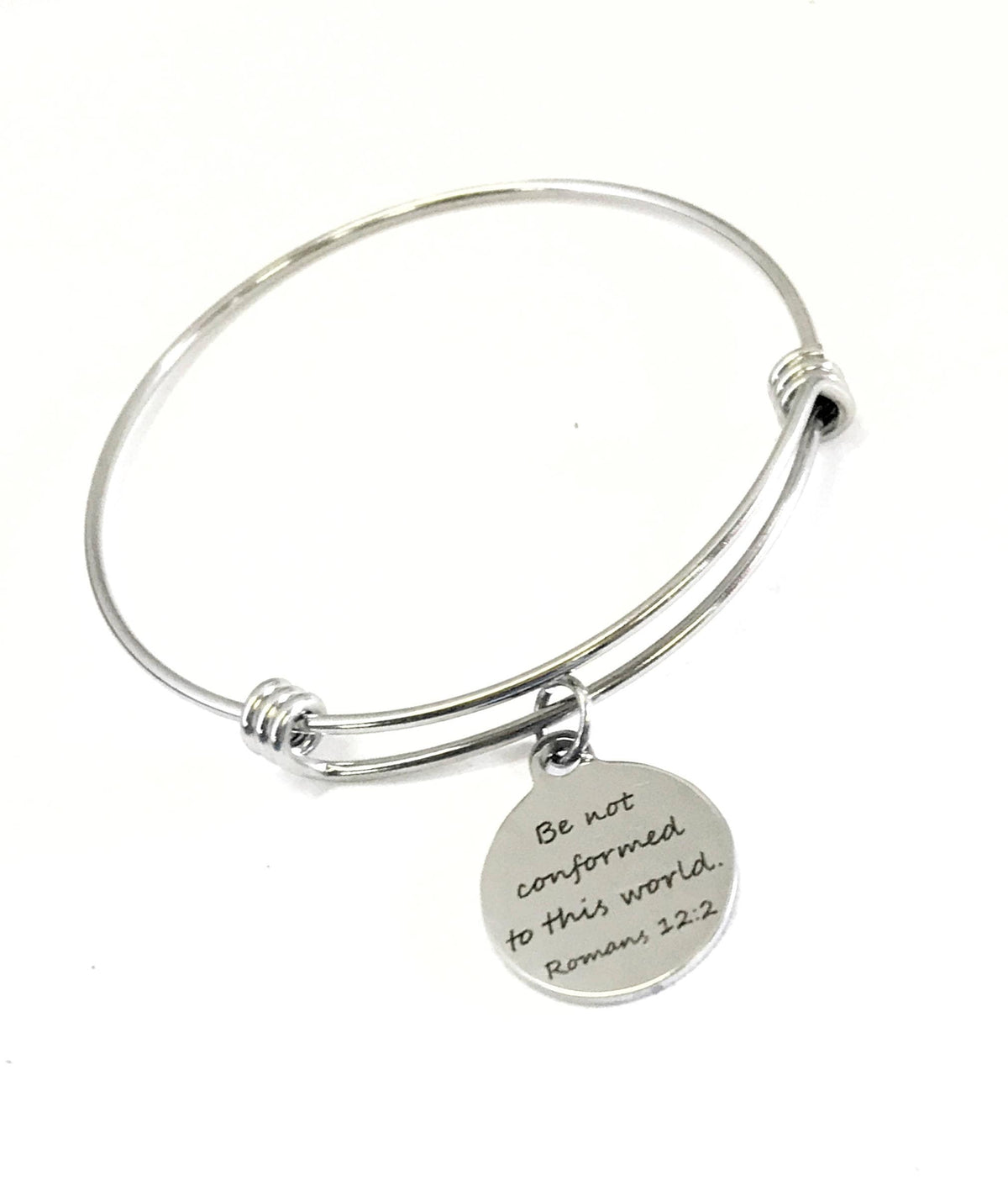 Christian Jewelry, Be Not Conformed To The World Bracelet, Romans 12 2 Bracelet, Christian Girls Group Gifts, Teen Girl Faith Gifts