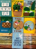 Children's Bible Quiet Book, Interactive Christian Learning Toy,
Baptism Birthday Easter Gift