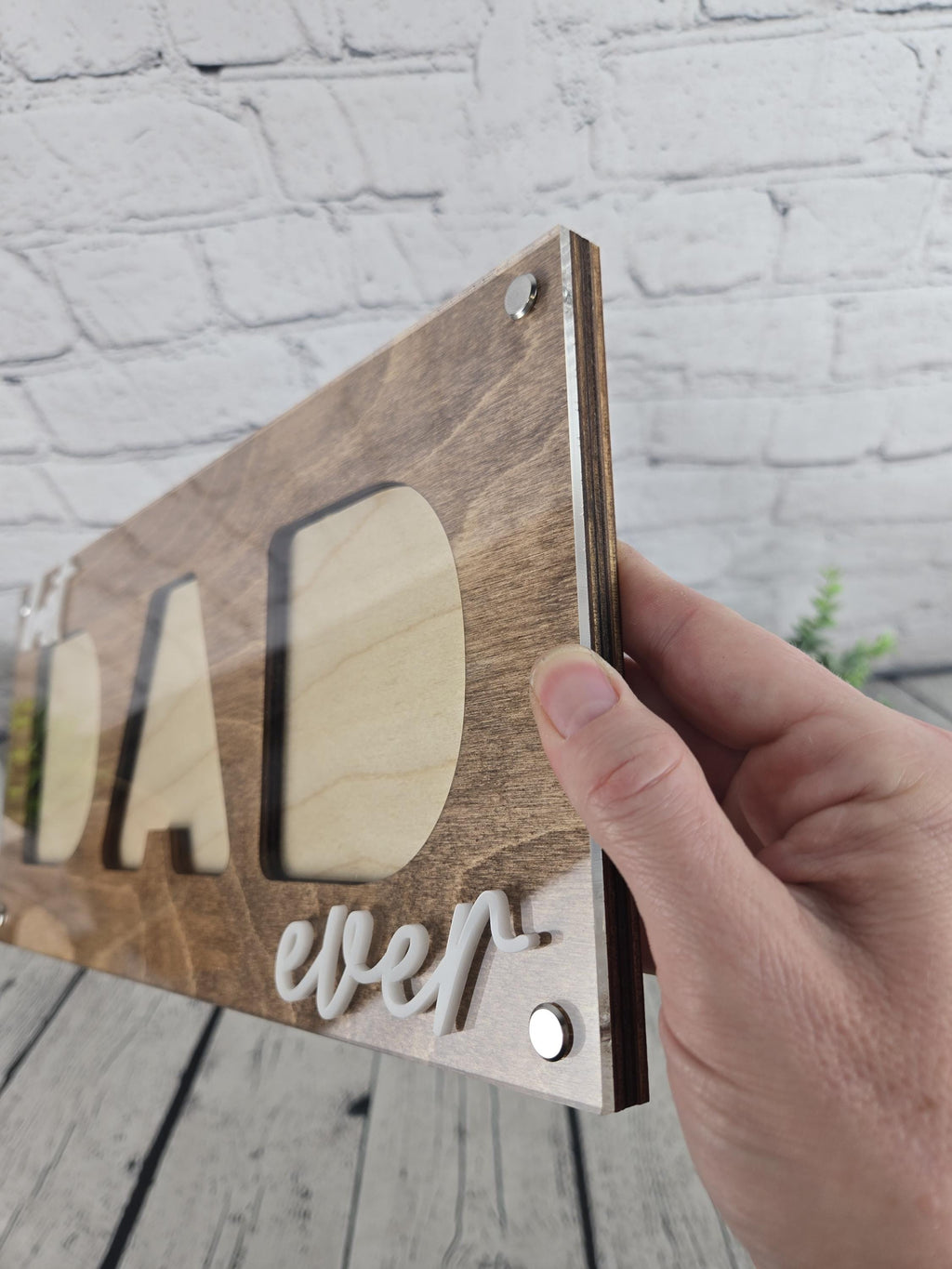 Best Dad Ever Picture Frame