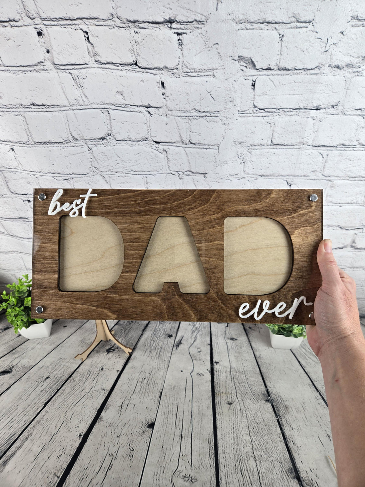 Best Dad Ever Picture Frame