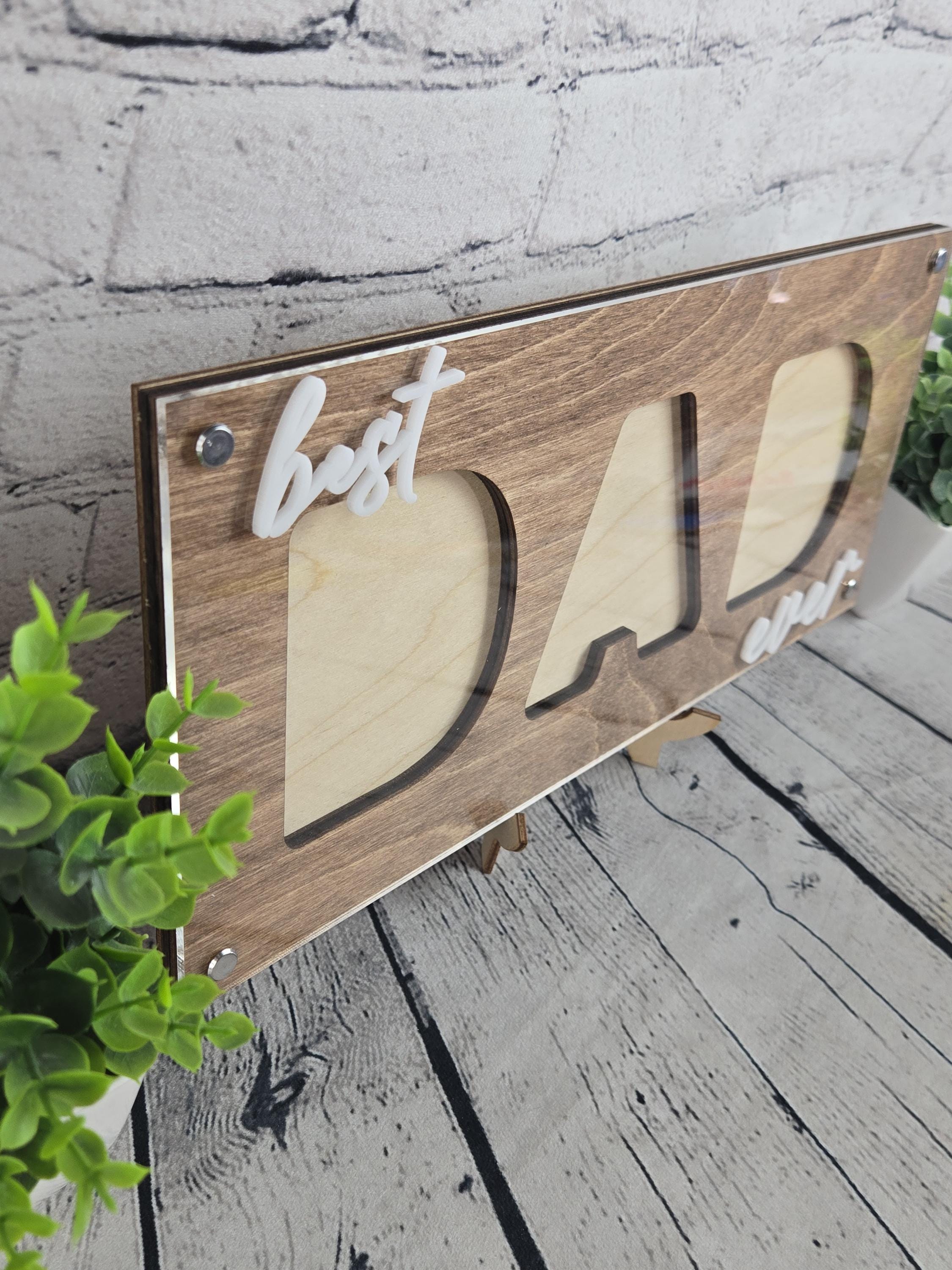Best Dad Ever Picture Frame