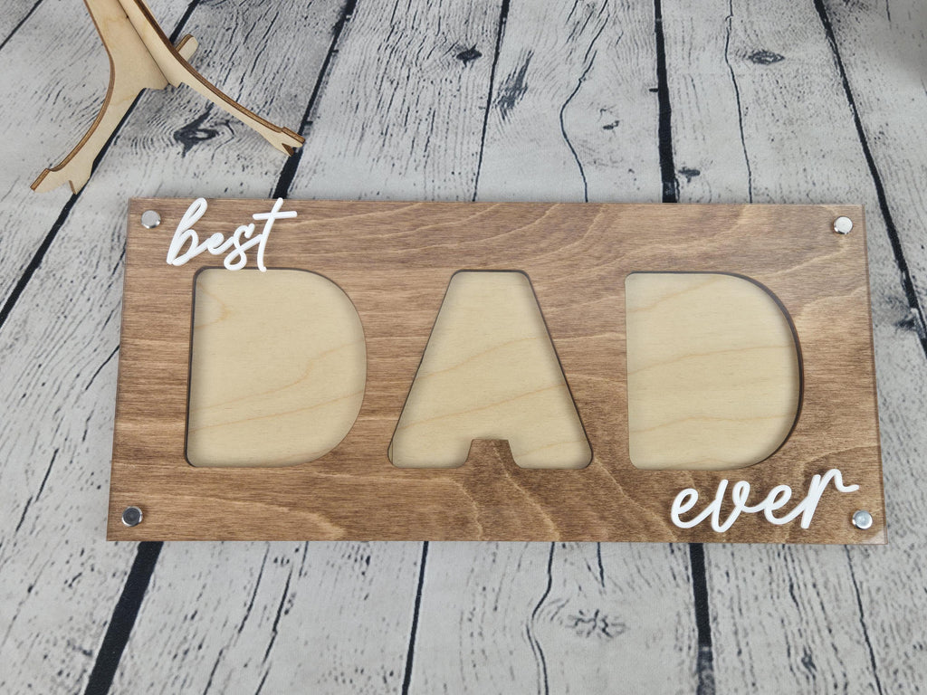 Best Dad Ever Picture Frame