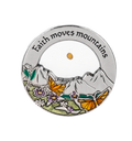 Faith Moves Mountains Charm - A Symbol of Empowering Belief