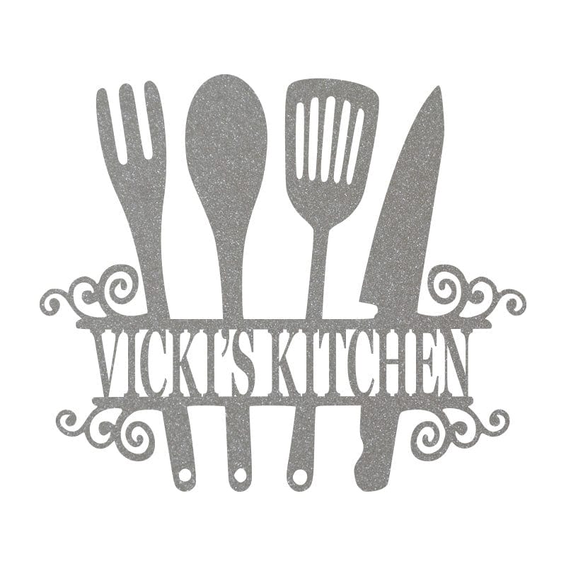 Kitchen Sign - Personalized Metal Sign