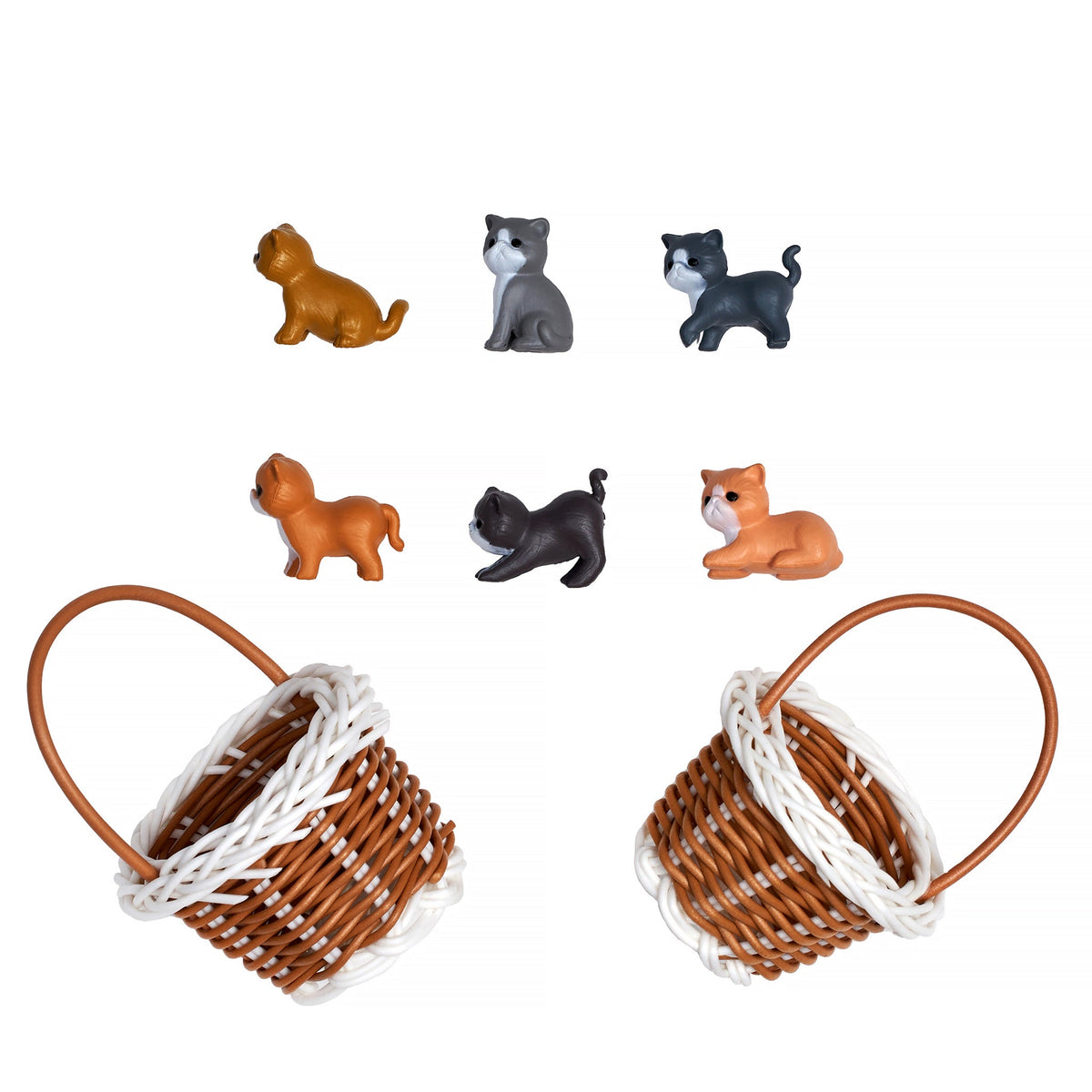 Spa Pure Kittens in Basket: 6 Adorable Kittens Bath Bombs