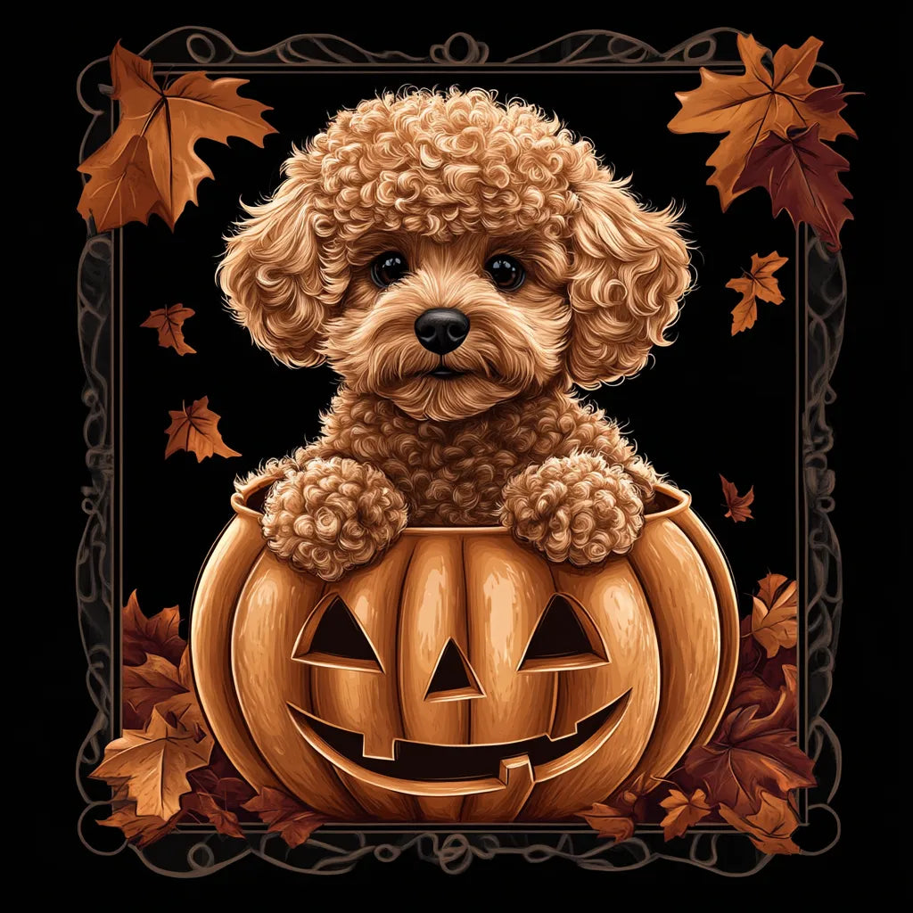 ‘Happy Halloween’ Series Texture Portrait-Night