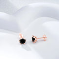 Moissanite Stud Earrings 0.5-2 CT 925 Sterling Silver Rose Gold Plated Gift