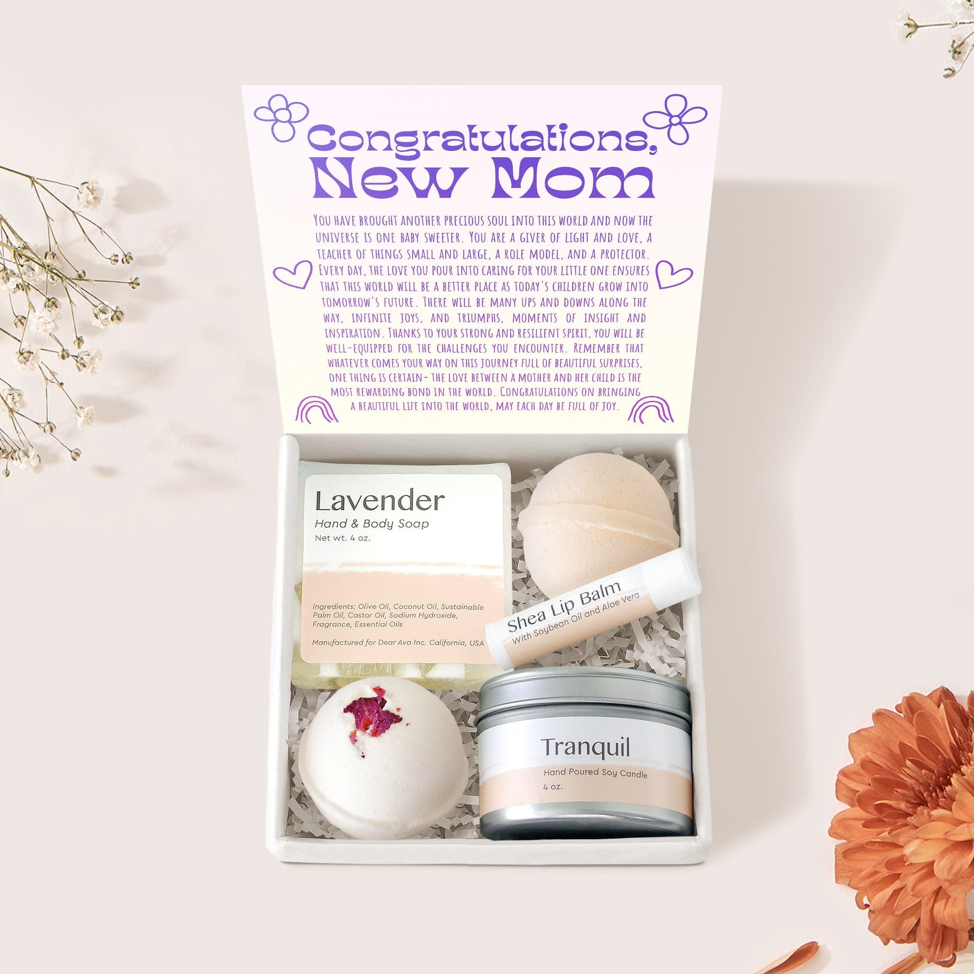 New Mom Gift Box Set