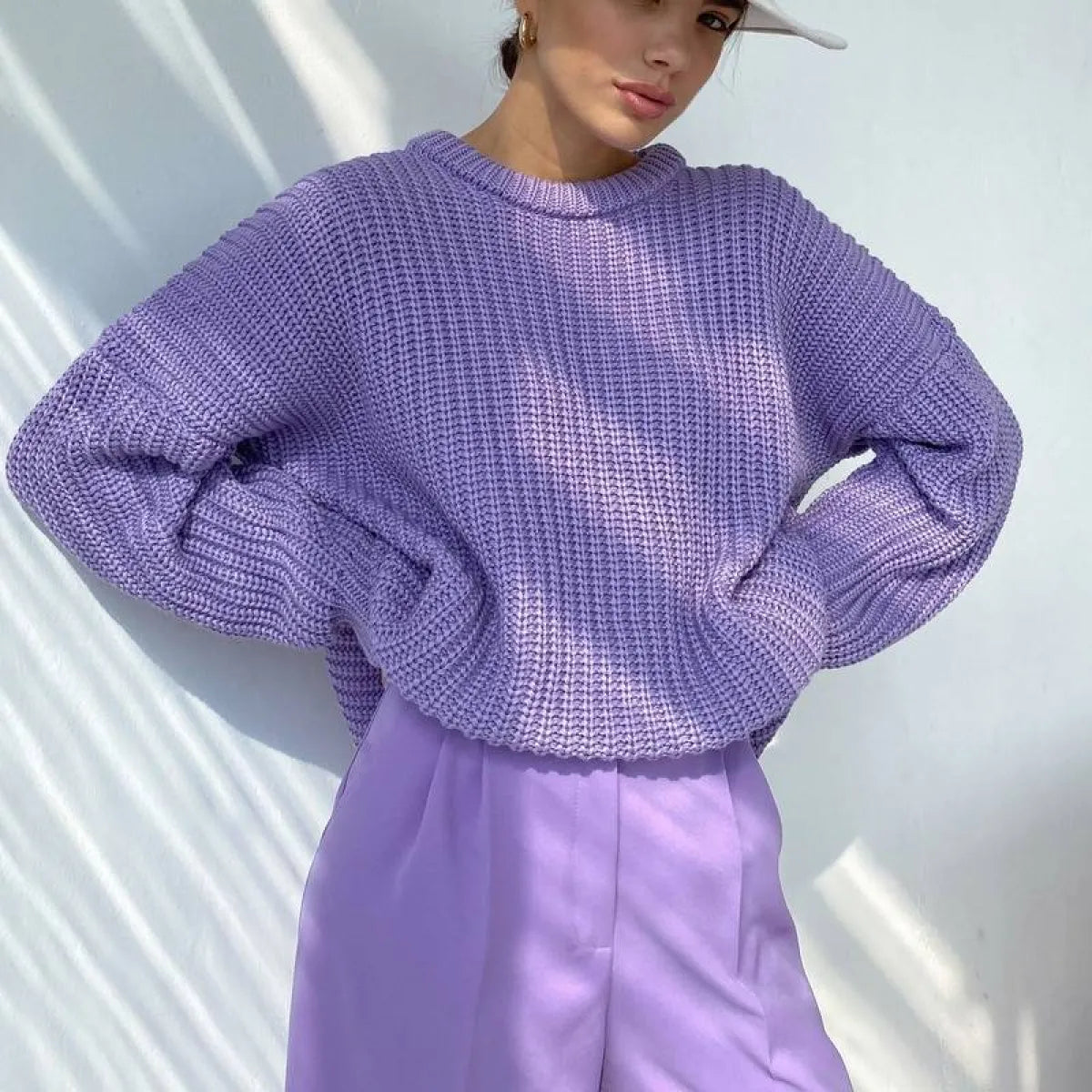 Women's Oversized Knitted Sweater