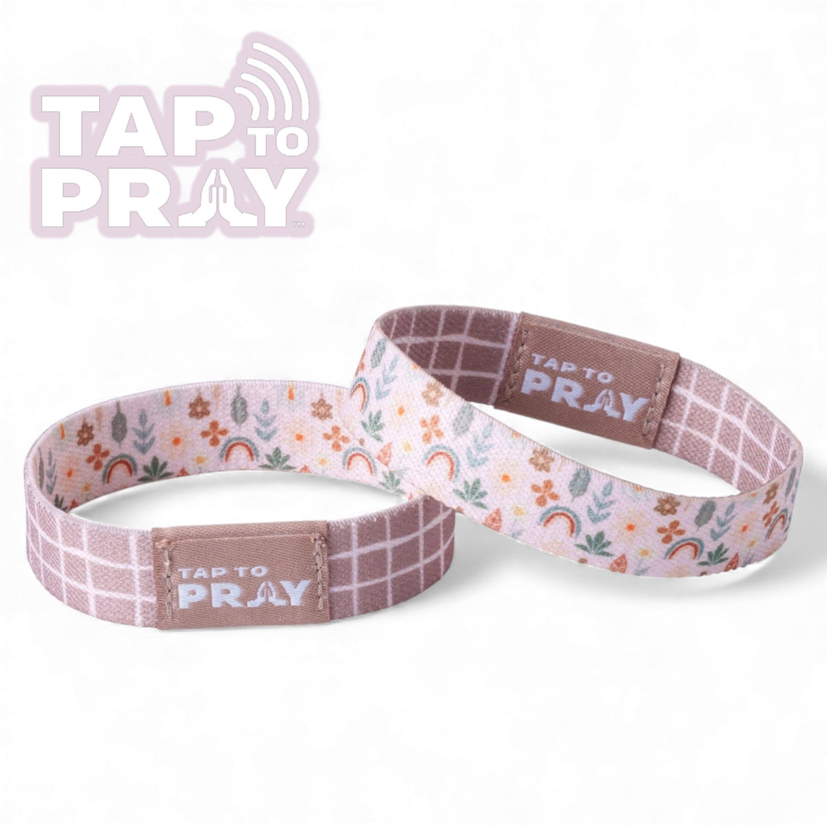 Prairie & Plaid Tap to Pray Wristband