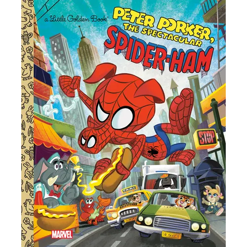 Spider-Ham Little Golden Book (Marvel Spider-Man) - Hardcover