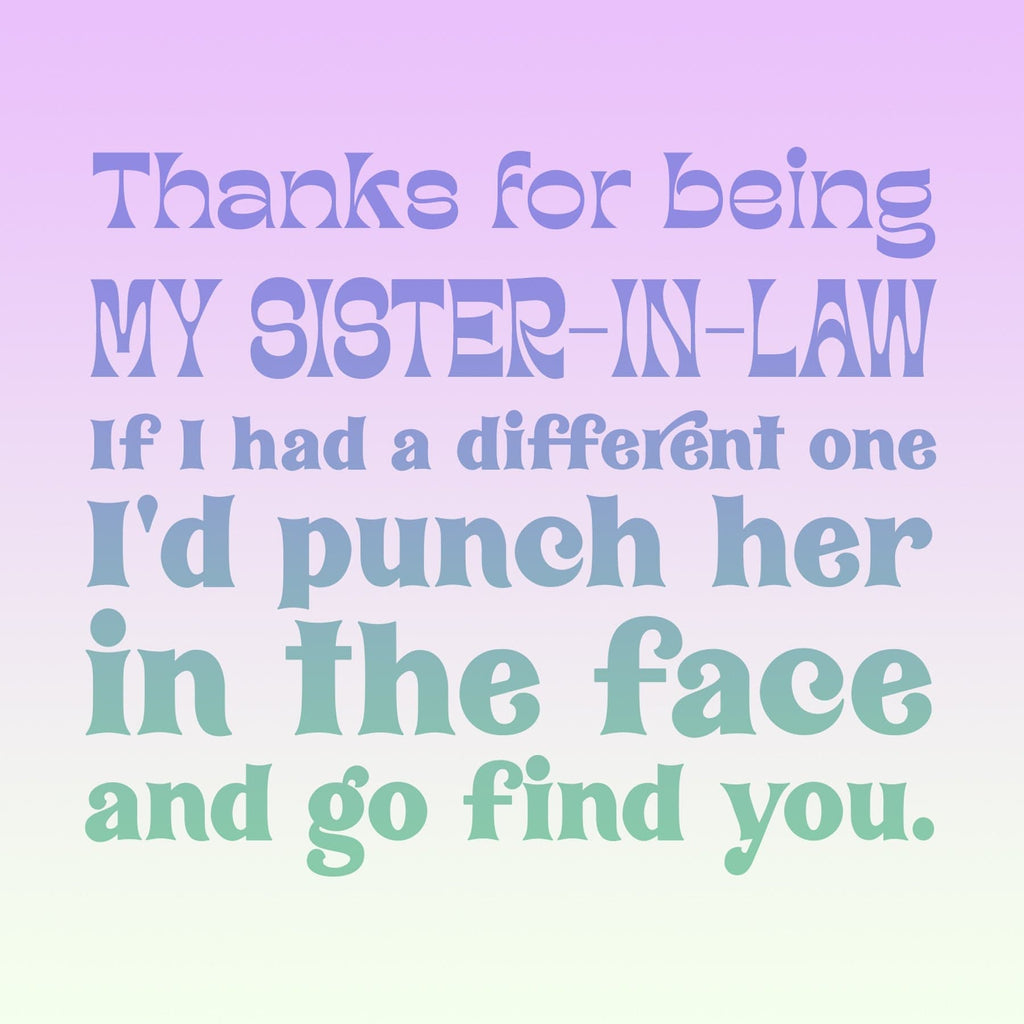 Sister-In-Law Spa Gift Box