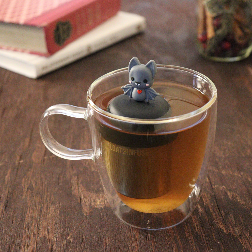 Floating Vampire Bat Tea Infuser - Cute Animal Tea Infuser for Loose Leaf Tea