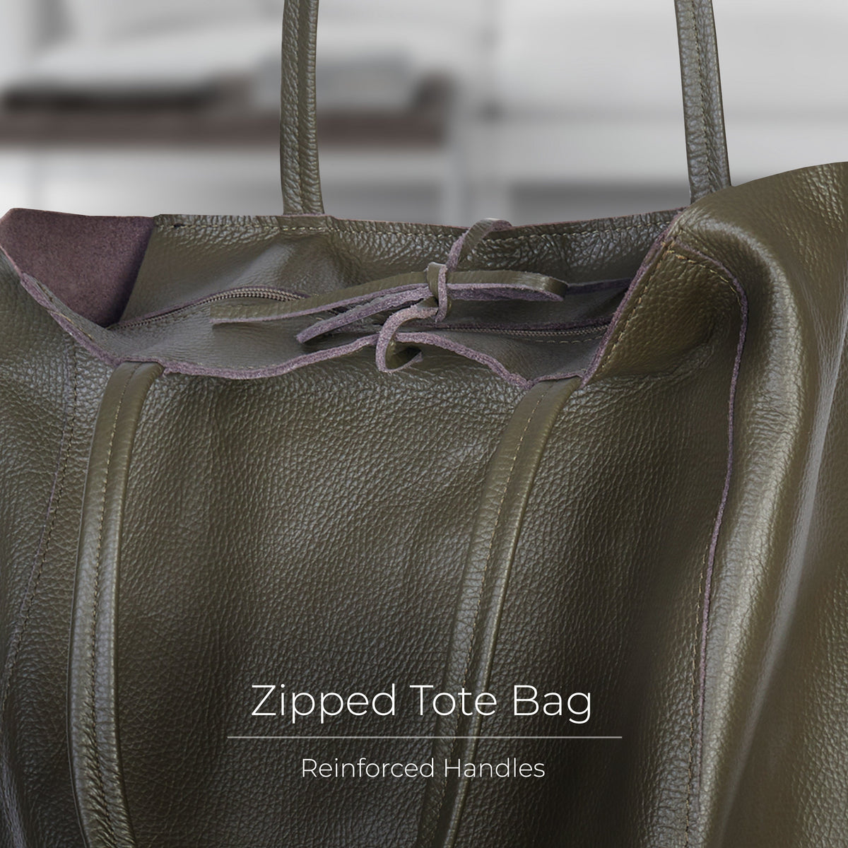 Italian Full-Grain Leather Tote Bag | Firenze
