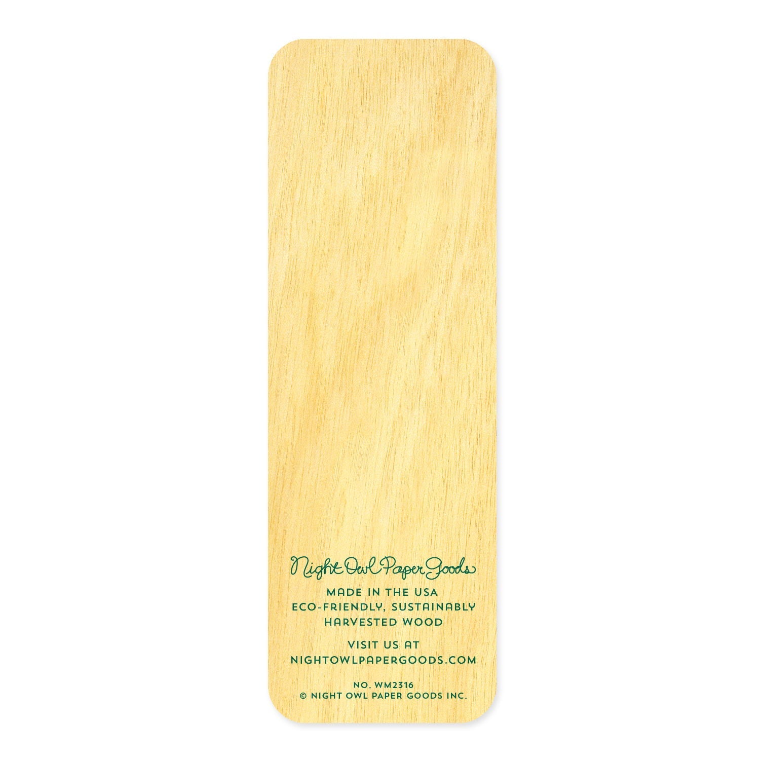 Amazing Chapter Mini Wood Bookmark