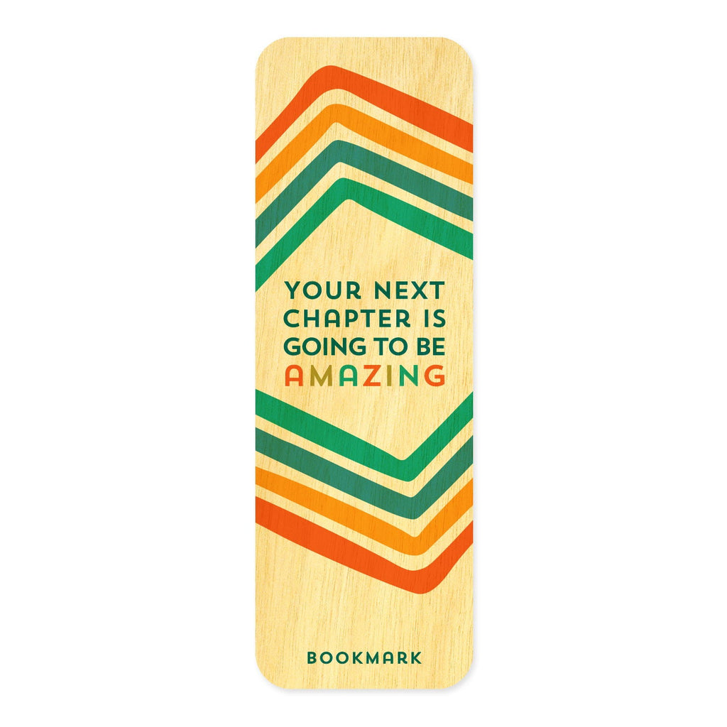 Amazing Chapter Mini Wood Bookmark